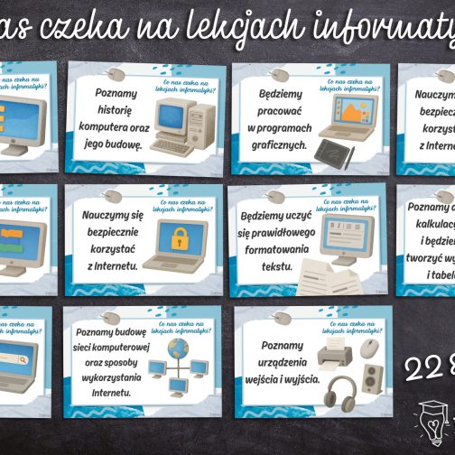 Co nas czeka na lekcjach informatyki?