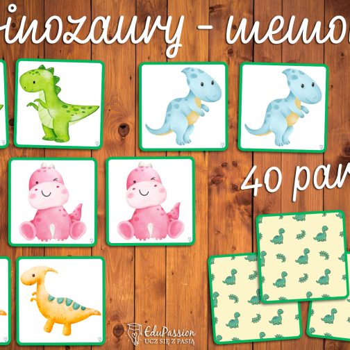 Dinozaury - memory