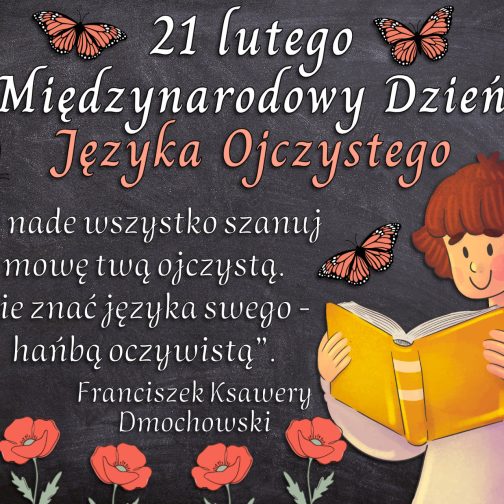 Międzynarodowy Dzień Języka Ojczystego - dekoracja XXL