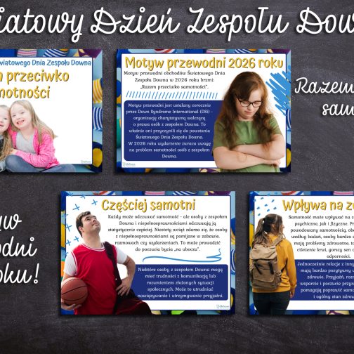 Światowy Dzień Zespołu Downa - Razem przeciwko samotności