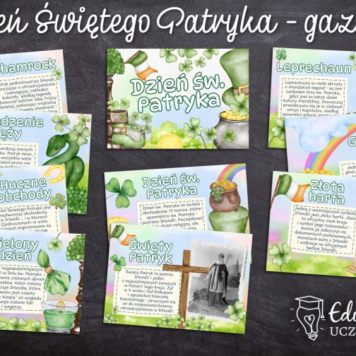 Dzień św. Patryka - gazetka