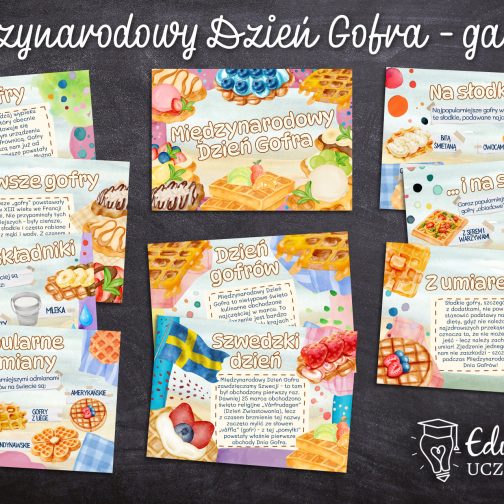 Międzynarodowy Dzień Gofra - gazetka