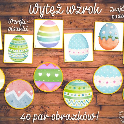 Wytęż wzrok - pisanki (wersja 2)