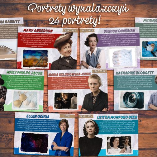 Portrety wynalazczyń