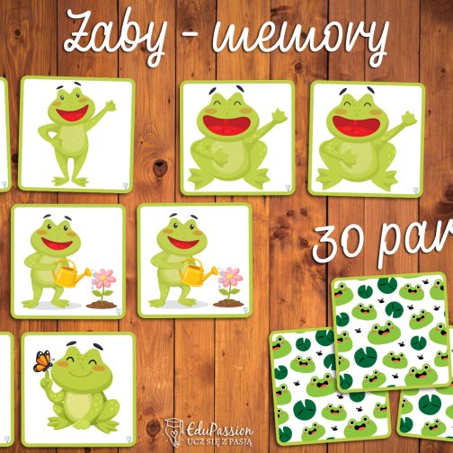 Żaby - memory
